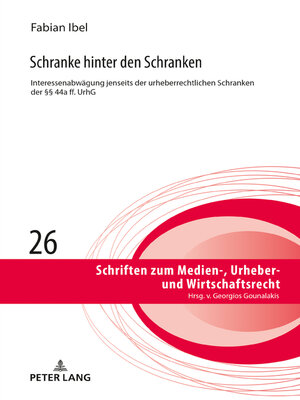 cover image of Schranke hinter den Schranken